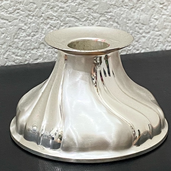 Pair Of Vintage WMF EP BRASS GERMANY Silver Plate Candle Holders - Picture 9 of 13